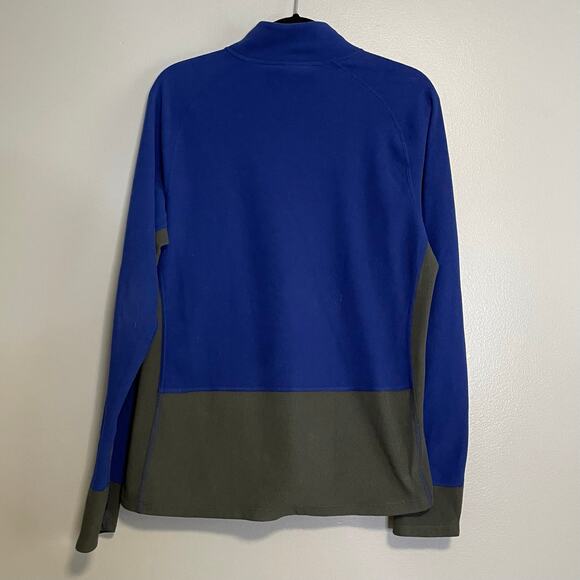 The North Face Blue Fleece Half Zip Pullover Jacket - Picture 4 of 4